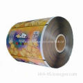 Laminated Automatic Packaging Film Roll for Tomato Sauce or Biscuits, Made of Laminated Compound
